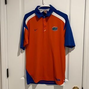 VINTAGE NIKE Florida gators coaches polo small
